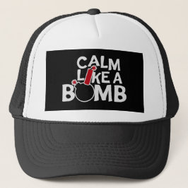 Calm Like a Bomb Paradox Irony Humor Explosive Fun Keps