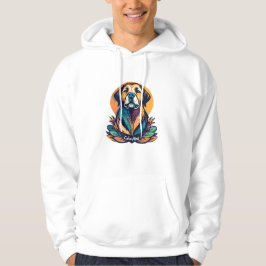 Calm Mind Dog Hoodie - Peaceful Spirit Mindful Gif
