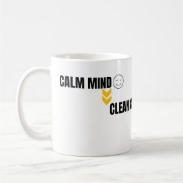 Calm Mind Smart Trading Minimal Chart Art Kaffemugg