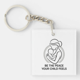 Calm Mother and Baby Minimalist Mantra