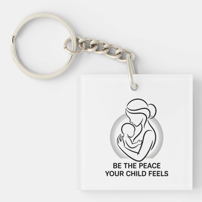 Calm Mother and Baby Minimalist Mantra (Framsidan)