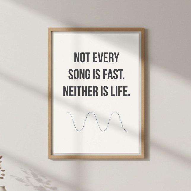 Calm Motivational Quote Poster (Skapare uppladdad)