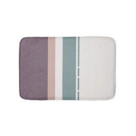 Calm Neutral Stripes – Soft Modern Bath Accent Badrumsmatta