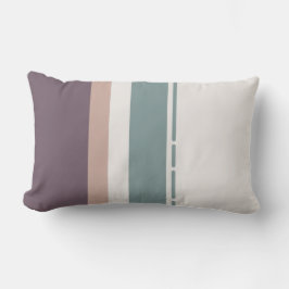 Calm Neutral Stripes – Soft Modern Palette Lumbarkudde