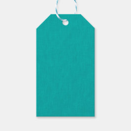 Calm & simple  Turquoise textured background  Presentetikett