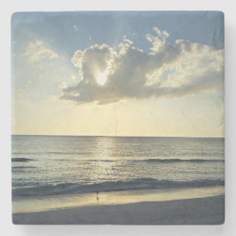 Calm Waters at Sunrise Stenunderlägg