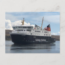 Calmac-färja på väg till Islay i Skottland Vykort