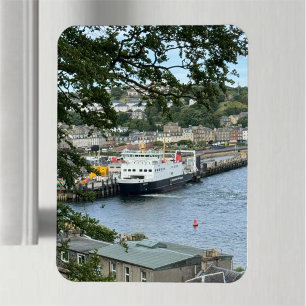 Calmac Ferry at Rothesay, Isle of Bute, Skottland Magnet
