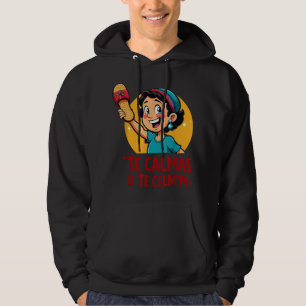 Calmas på Calmo Sarkastic Spanska Mamma Hoodie