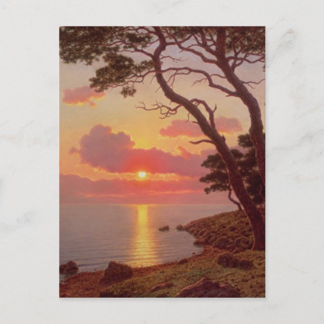 Calme de Soir, Cote d'Azur Vykort (Framsida)
