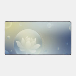 Calming & Functional Lotus Desk Mat