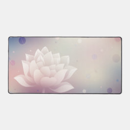 Calming & Functional Lotus Desk Mat