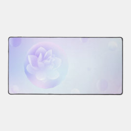 Calming & Functional Lotus Desk Mat