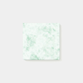 Calming Green Marble Post-It Notes