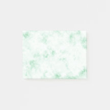 Calming Green Marble Post-It Notes
