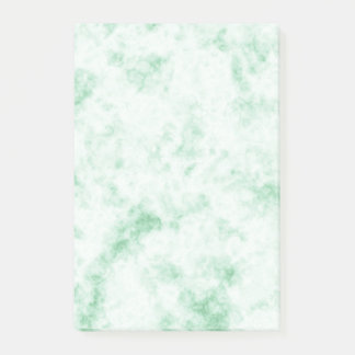 Calming Grönt Marble Post-it Notes