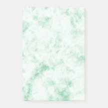 Calming Grönt Marble Post-it Notes
