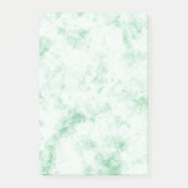 Calming Grönt Marble Post-it Notes Block