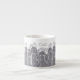 Calming Mountain View Espresso Kopp Espressomugg