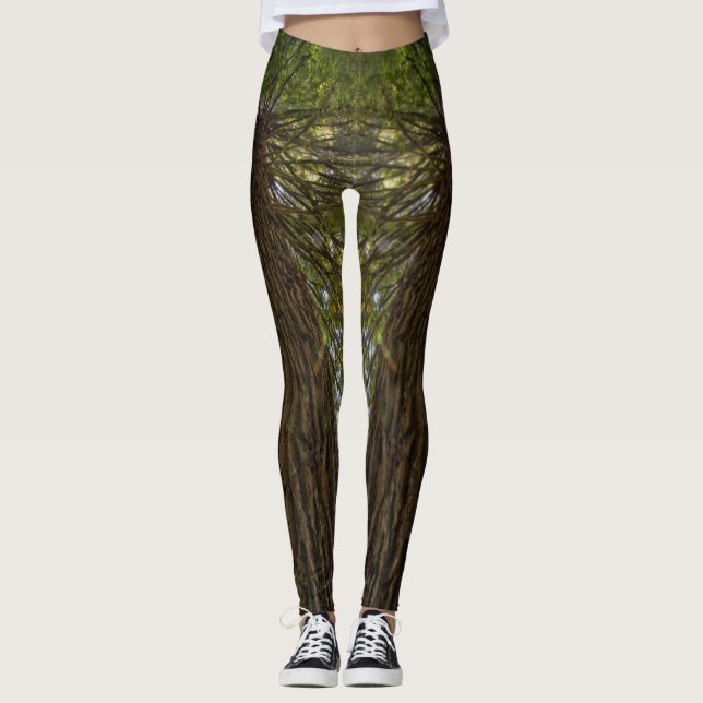 Calming Sequoia Natature Photo Legging (Framsida)