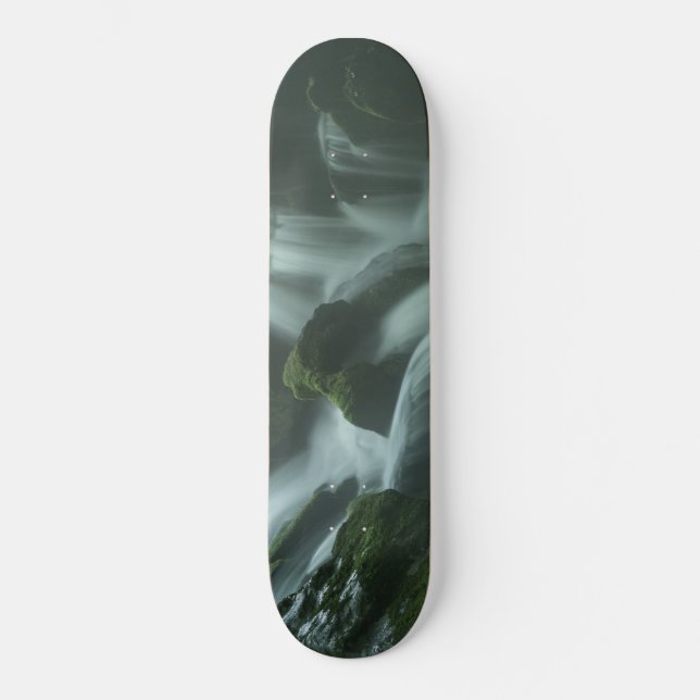 Calming Waterfall Mini Skateboard Bräda 18,5 Cm (Framsida)