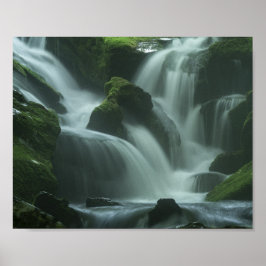 Calming Waterfall Poster