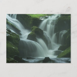Calming Waterfall Vykort