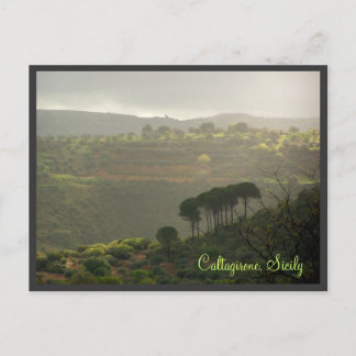 Caltagirone. Sicily Vykort