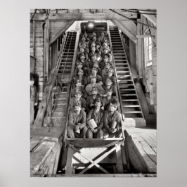 Calumet Copper Mines Michigan Circa 1905 Poster