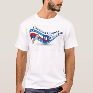 Calumet County demokrater - manar t-skjorta * T Shirt