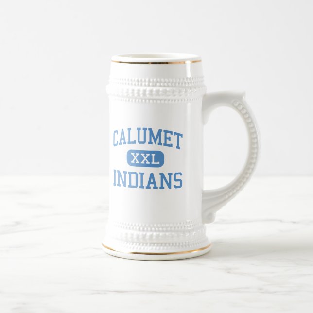 Calumet - indier - högstadium - Chicago Illinois Sejdel (Höger)