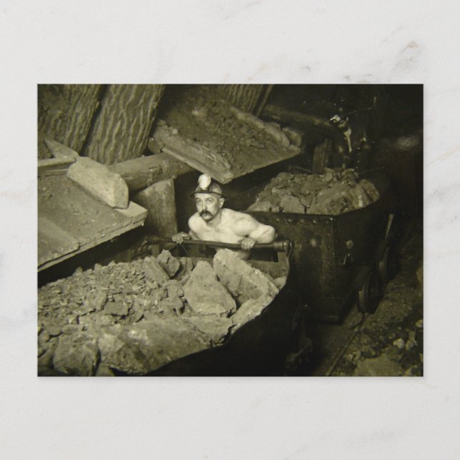 Calumet och Hecla Mining Company Michigan Vykort (Framsida)