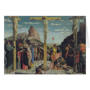 Calvary centralpredellapanel hälsningskort