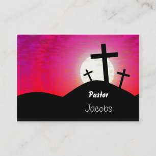 Calvary pastor, Jacobs Visitkort