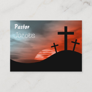 Calvary pastor, Jacobs Visitkort