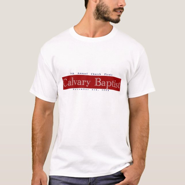 Calvarybaptistkyrkakakao, FL T Shirt (Framsida)