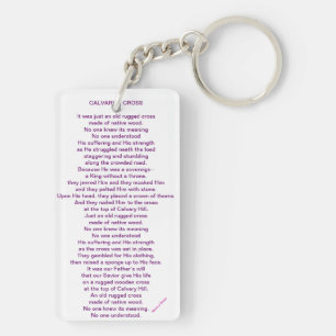 Calvarys arga Keychain