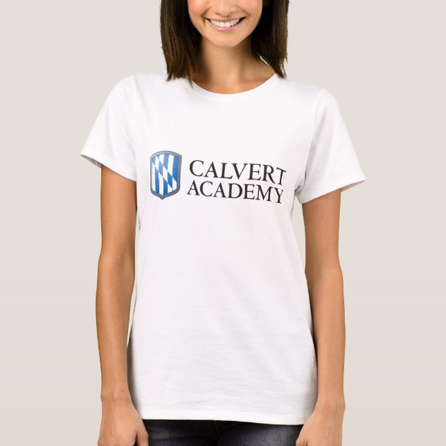 Calvert akademikvinna T-tröja T-shirt (Framsida)