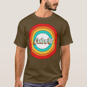 Calvert Circle för att beräkna Vintagen för radbyt T Shirt