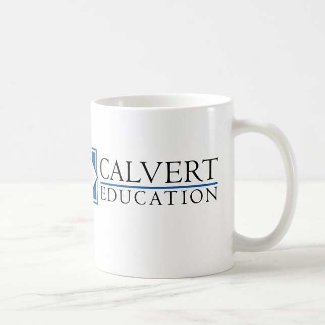 Calvert utbildningsmugg (vit) kaffemugg (Höger)