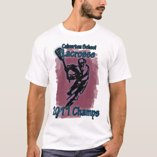 Calverton skolar Lacrossemästareutslagsplatsen Tee Shirt
