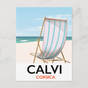 Calvi Korsika Resaaffisch Vykort