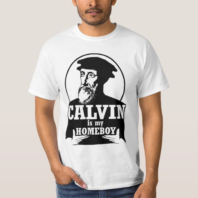 Calvin är min HOMEBOY T-shirt (Framsida)