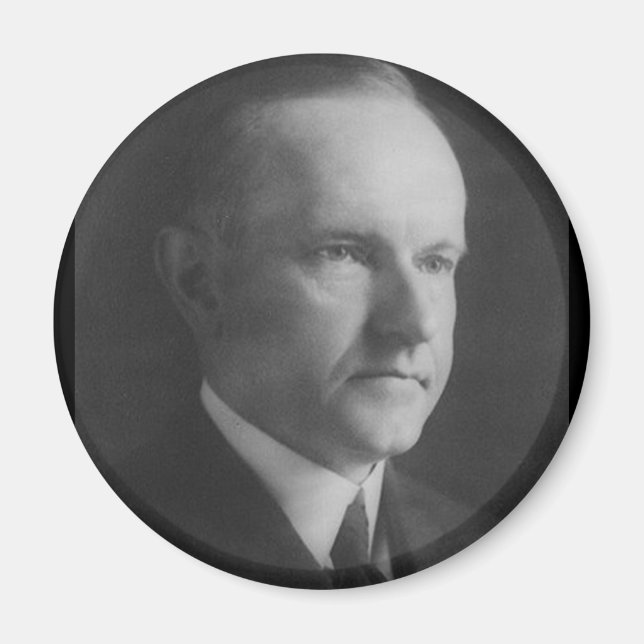 Calvin Coolidge 30 Magnet (Framsidan)