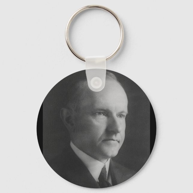 Calvin Coolidge 30 Nyckelring (Framsida)