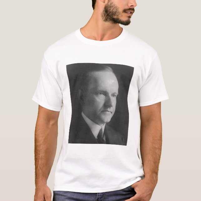 Calvin Coolidge 30 Tee Shirt (Framsida)