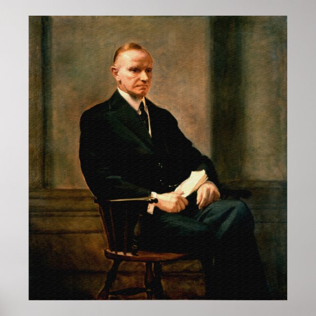 CALVIN COOLIDGE av Charles Syndey Hopinknson Poster (Framsidan)
