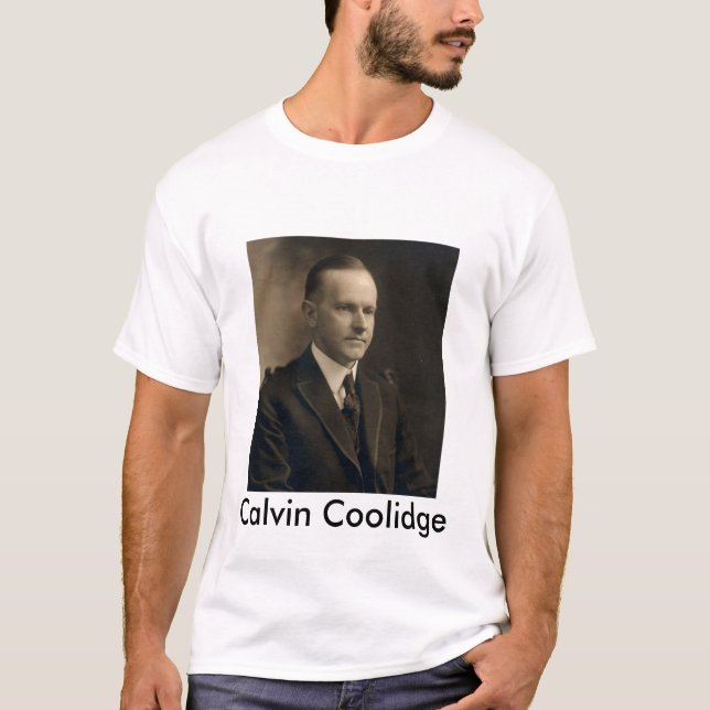 Calvin_Coolidge _bw_head_and_shoulders_photo_po… Tröja (Framsida)