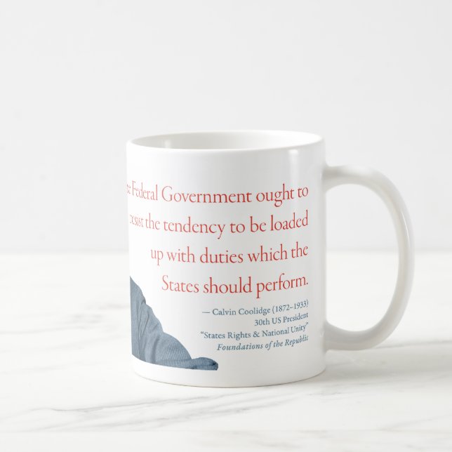 Calvin Coolidge Mugg #18 (Höger)