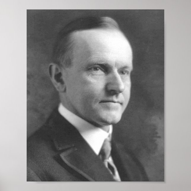 Calvin Coolidge Poster (Framsidan)